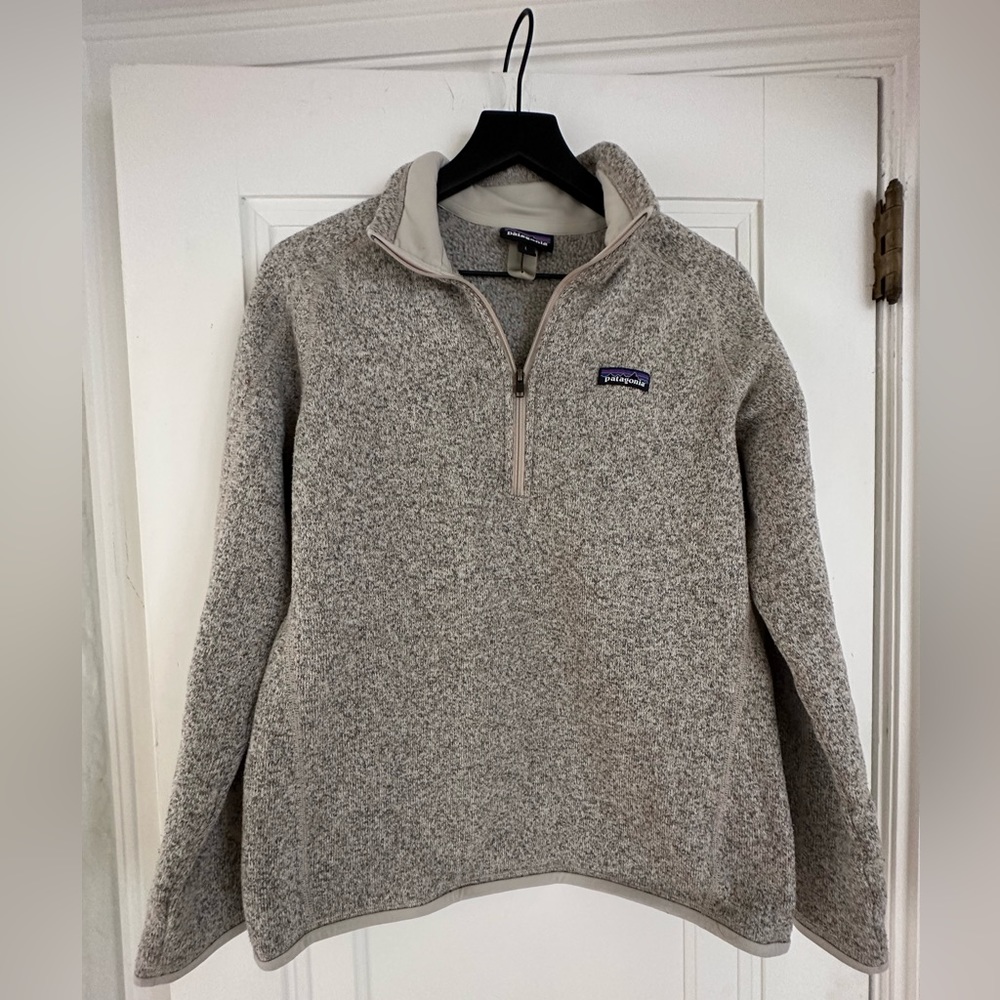 Patagonia Gray Crew Neck Sweater
